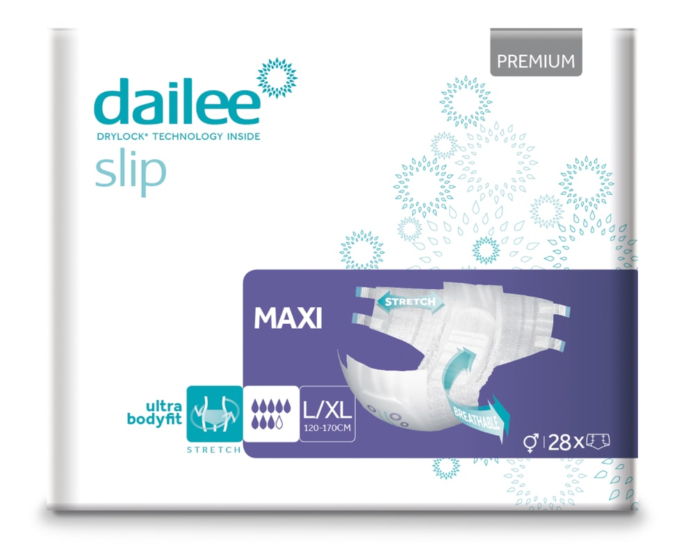 Dailee Slip Premium Maxi 28 Stück