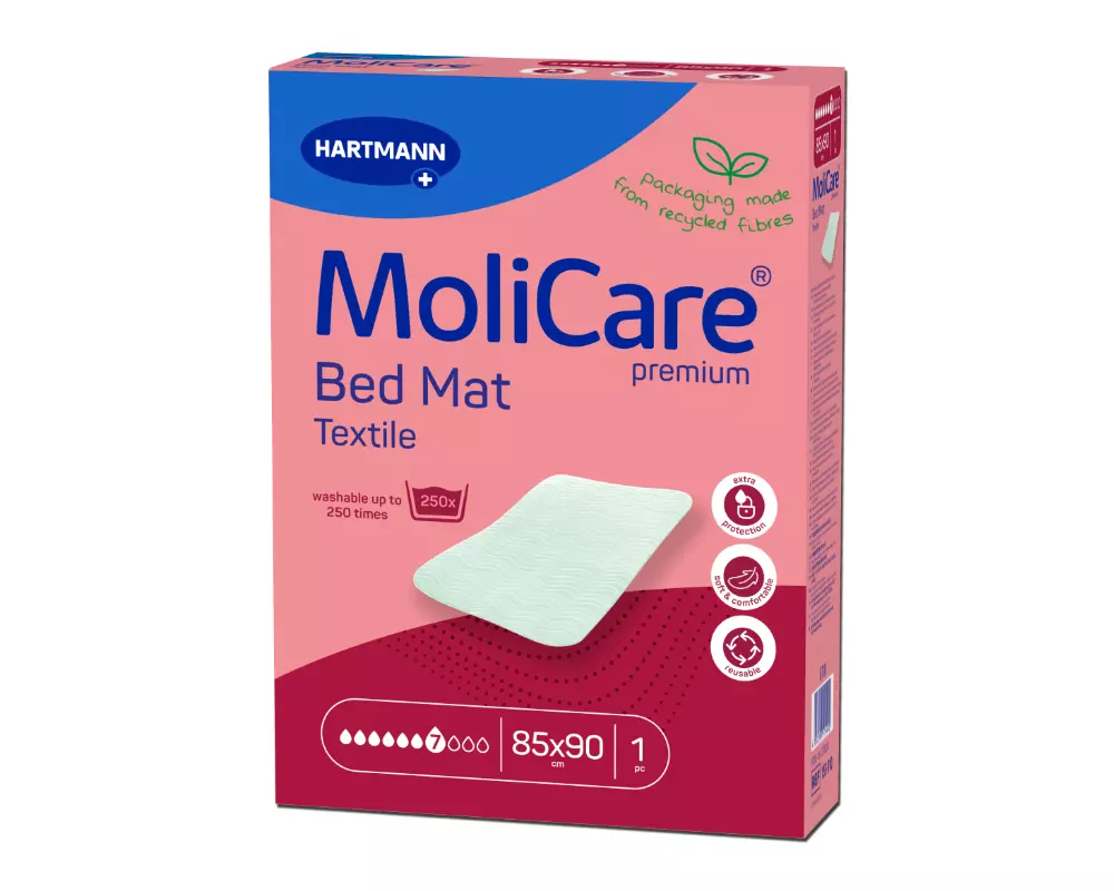 MoliCare Premium Bed Mat Textile 7 Tropfen