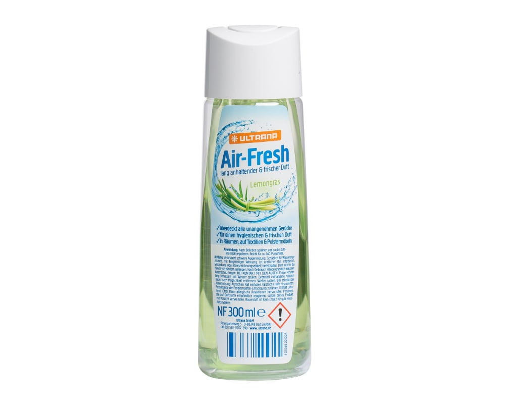 Ultrana Air-Fresh Lemongras Nachfüllflasche 300 ml